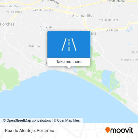 Rua do Alentejo map