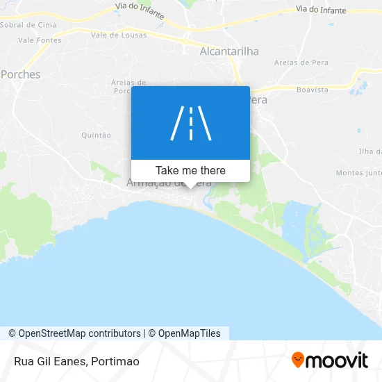 Rua Gil Eanes map