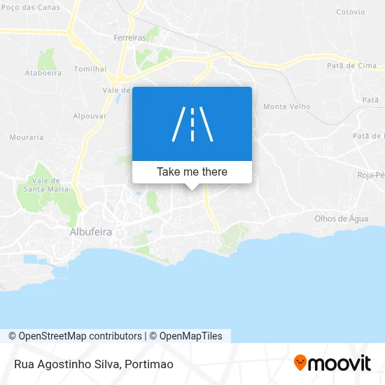 Rua Agostinho Silva map