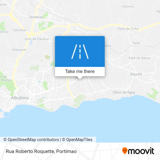 Rua Roberto Roquette map