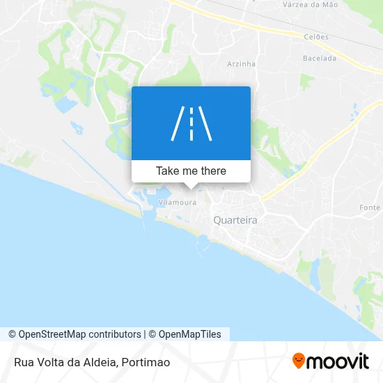 Rua Volta da Aldeia map