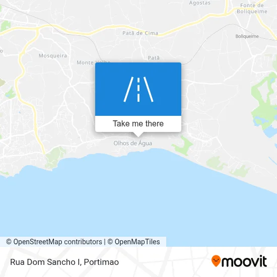 Rua Dom Sancho I map