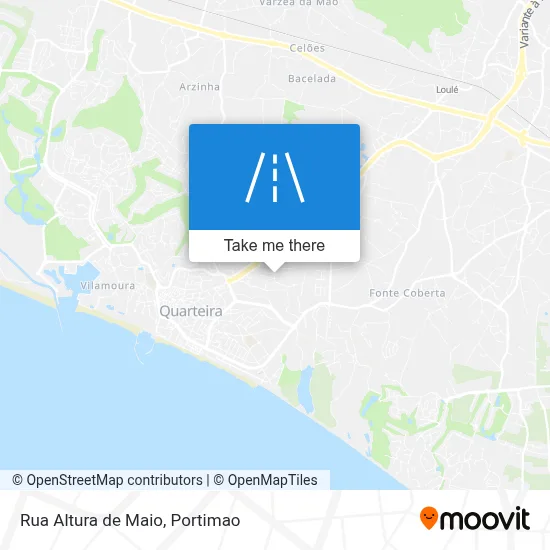 Rua Altura de Maio map