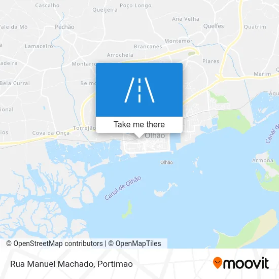 Rua Manuel Machado map
