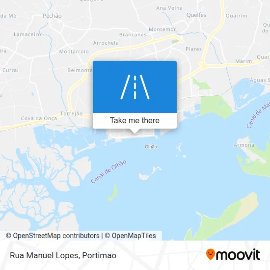 Rua Manuel Lopes map