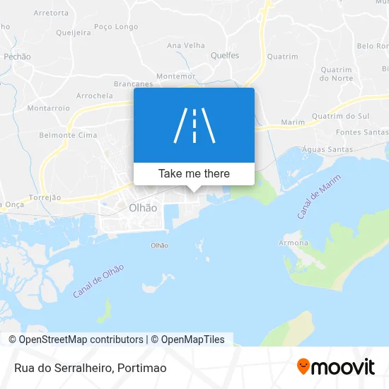 Rua do Serralheiro map