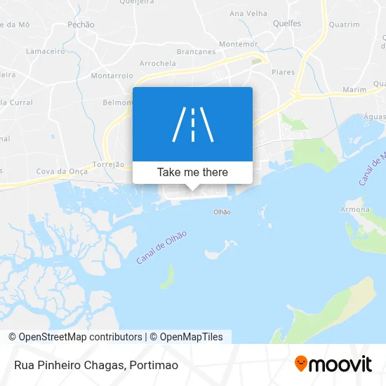 Rua Pinheiro Chagas map