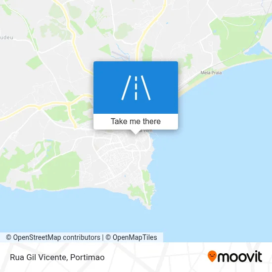 Rua Gil Vicente map