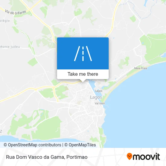 Rua Dom Vasco da Gama map