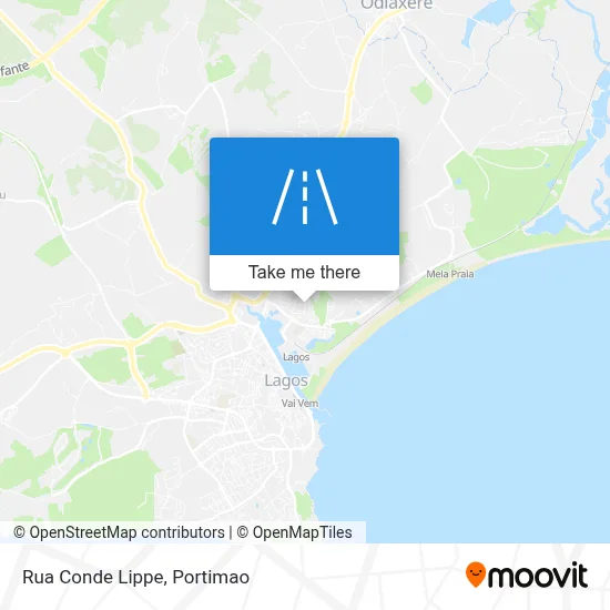 Rua Conde Lippe map