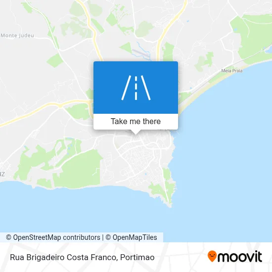 Rua Brigadeiro Costa Franco map