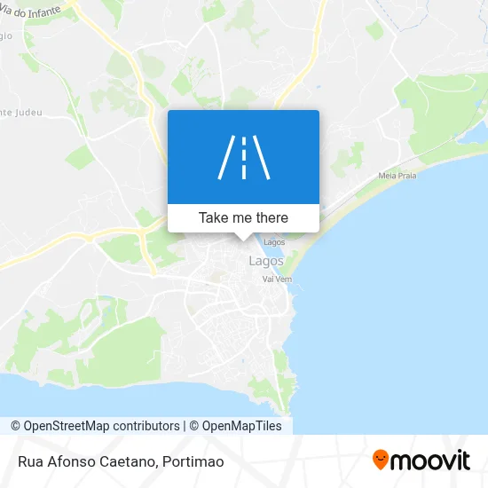 Rua Afonso Caetano map