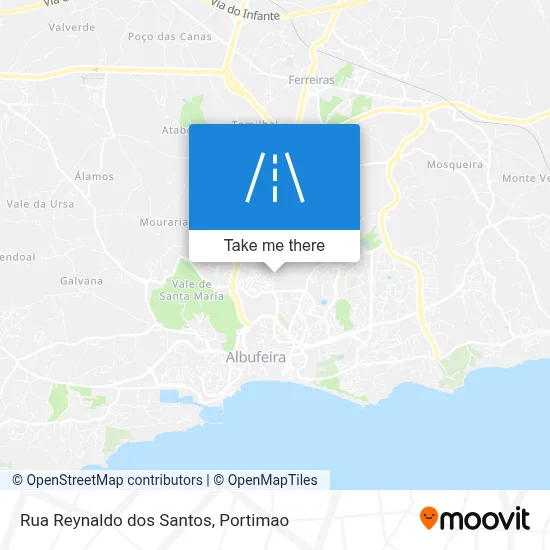 Rua Reynaldo dos Santos map