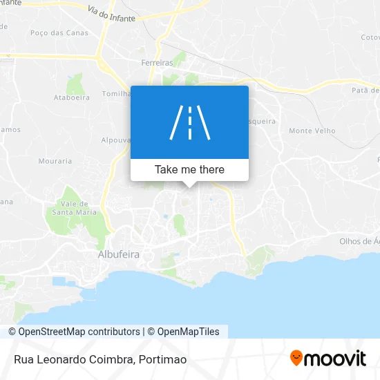 Rua Leonardo Coimbra map
