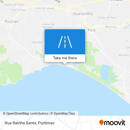 Rua Rainha Santa map