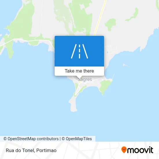 Rua do Tonel map
