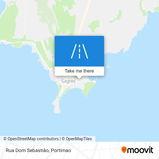 Rua Dom Sebastião map