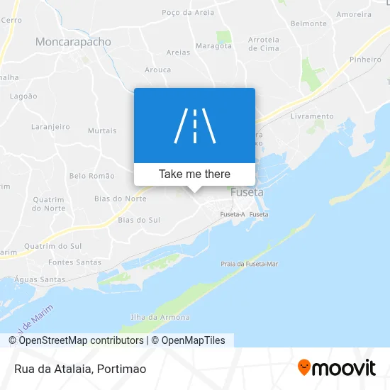 Rua da Atalaia map