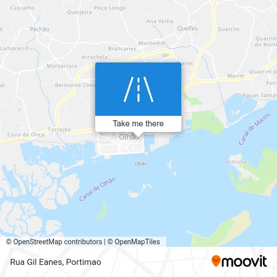 Rua Gil Eanes map