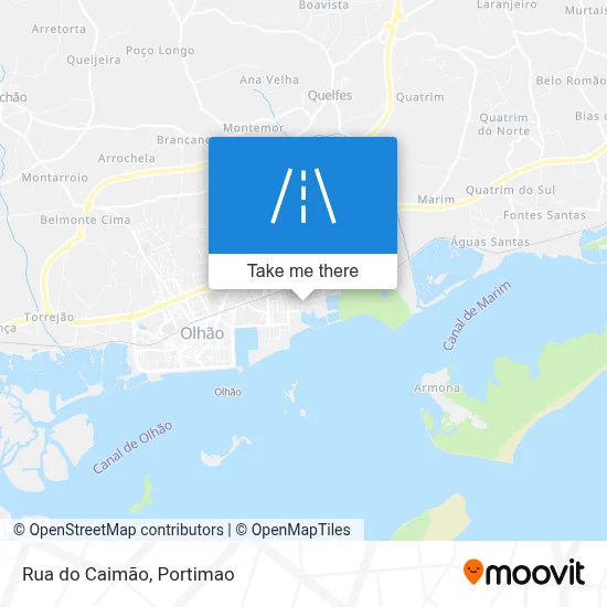 Rua do Caimão map