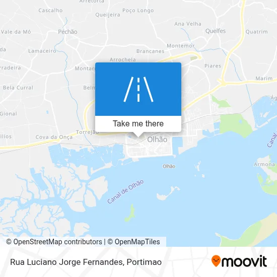 Rua Luciano Jorge Fernandes map
