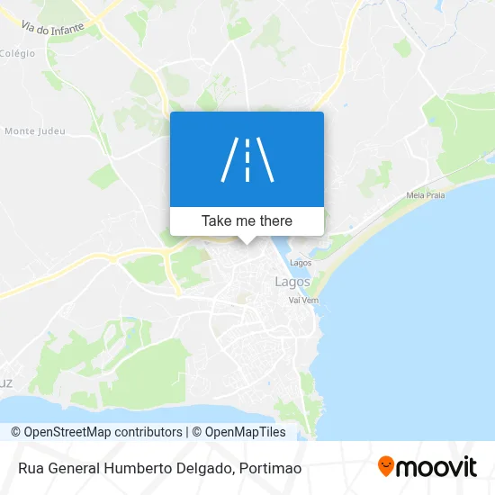 Rua General Humberto Delgado map