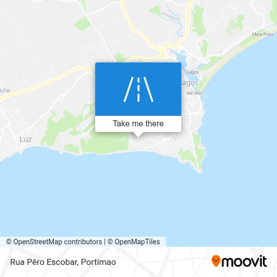 Rua Pêro Escobar map