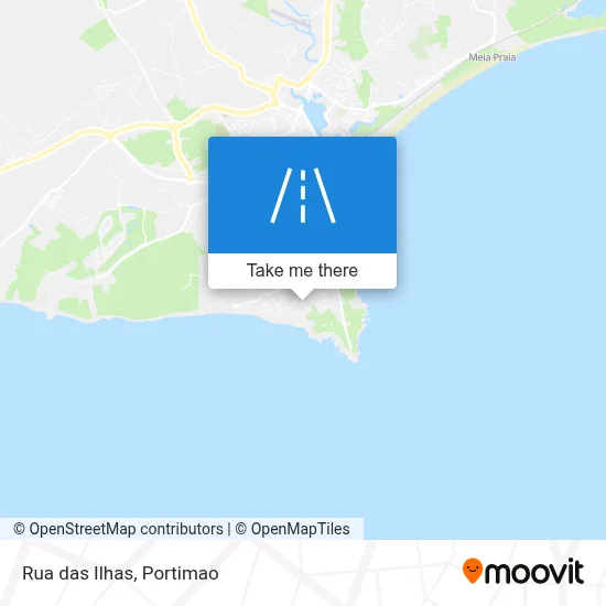 Rua das Ilhas map