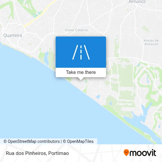 Rua dos Pinheiros map