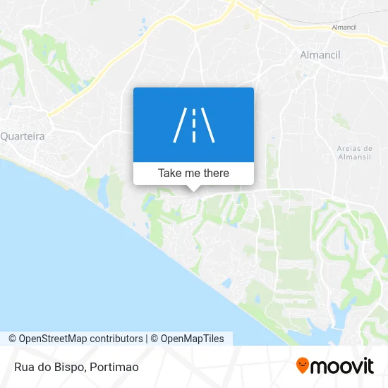 Rua do Bispo map