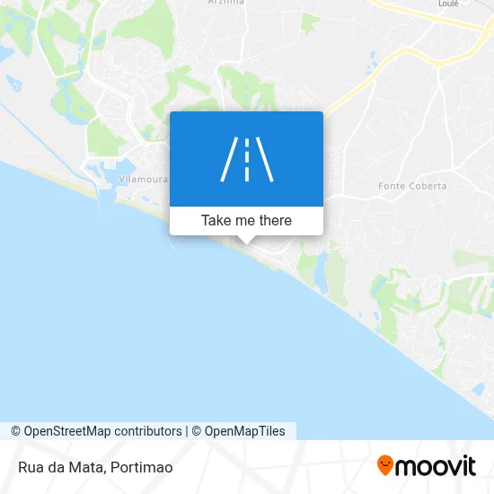 Rua da Mata map