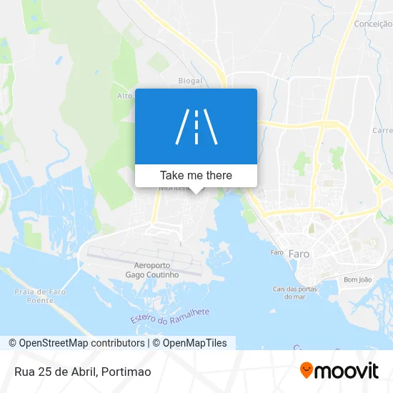Rua 25 de Abril map