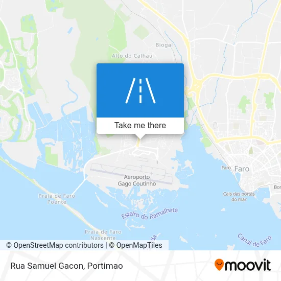 Rua Samuel Gacon map