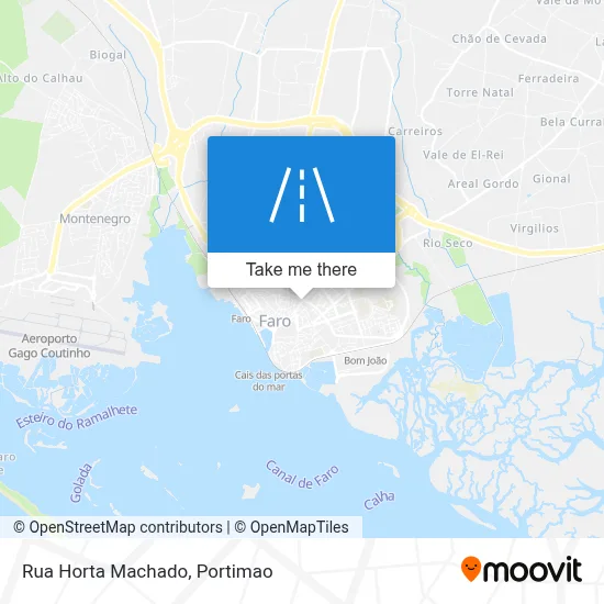 Rua Horta Machado map