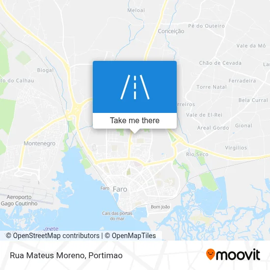 Rua Mateus Moreno map