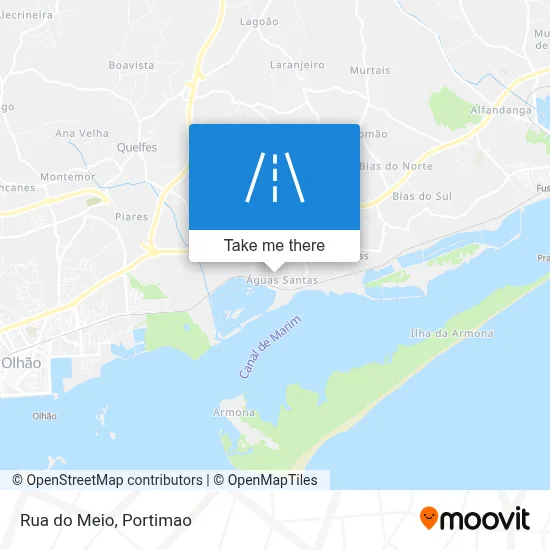 Rua do Meio map