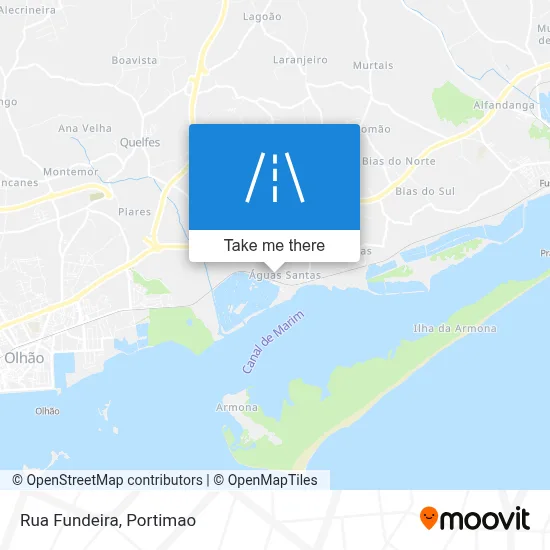 Rua Fundeira map