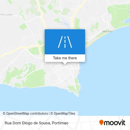 Rua Dom Diogo de Sousa map