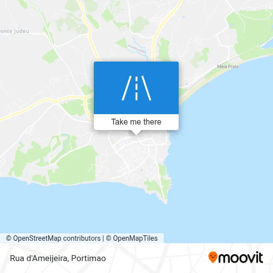 Rua d'Ameijeira map