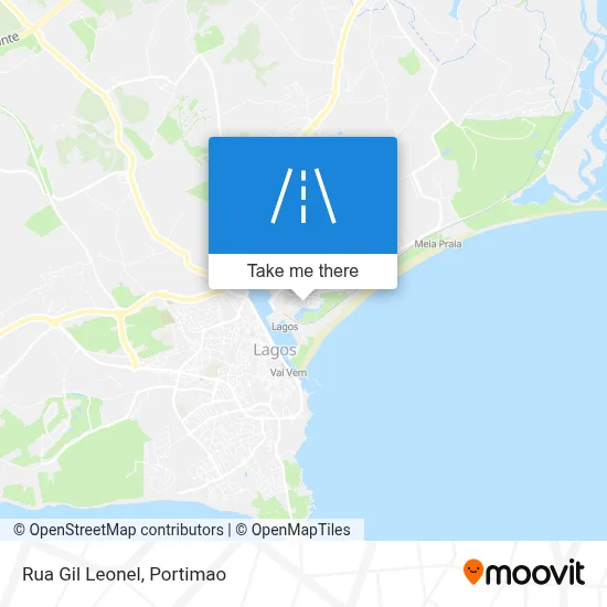 Rua Gil Leonel map