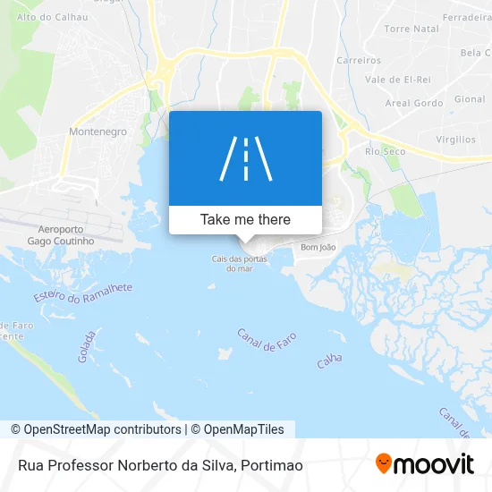 Rua Professor Norberto da Silva map