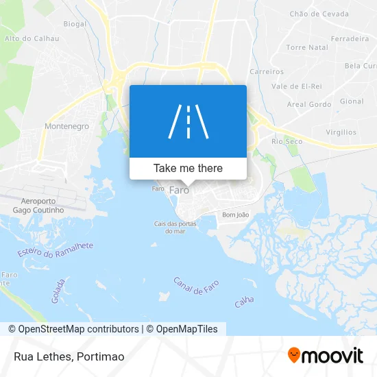Rua Lethes map
