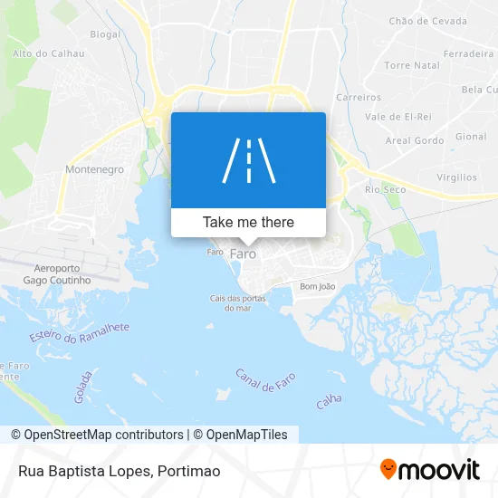 Rua Baptista Lopes map