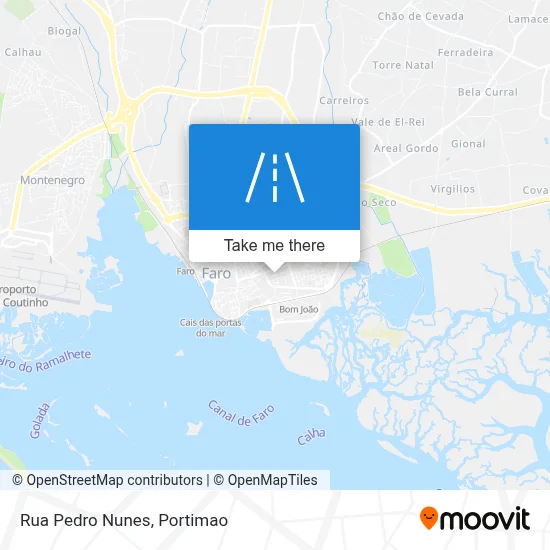 Rua Pedro Nunes map