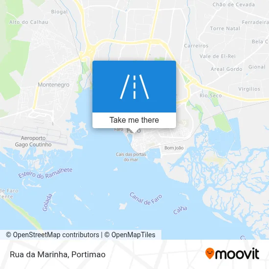 Rua da Marinha map