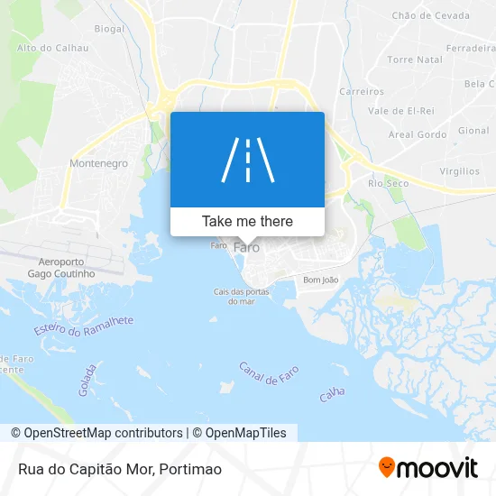 Rua do Capitão Mor map