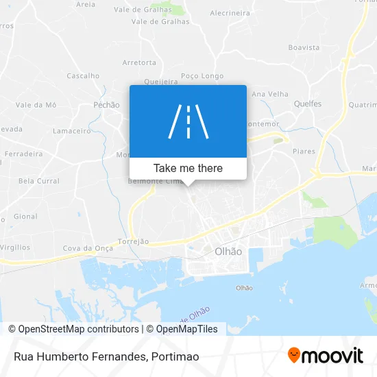 Rua Humberto Fernandes map