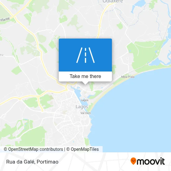 Rua da Galé map