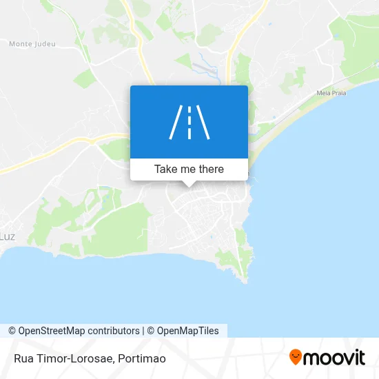Rua Timor-Lorosae map