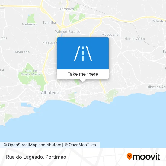 Rua do Lageado map